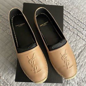 YSL Nude Espadrilles